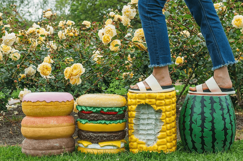 Giant Ice Cream Stool Plastic Third Drawer Down Studio 