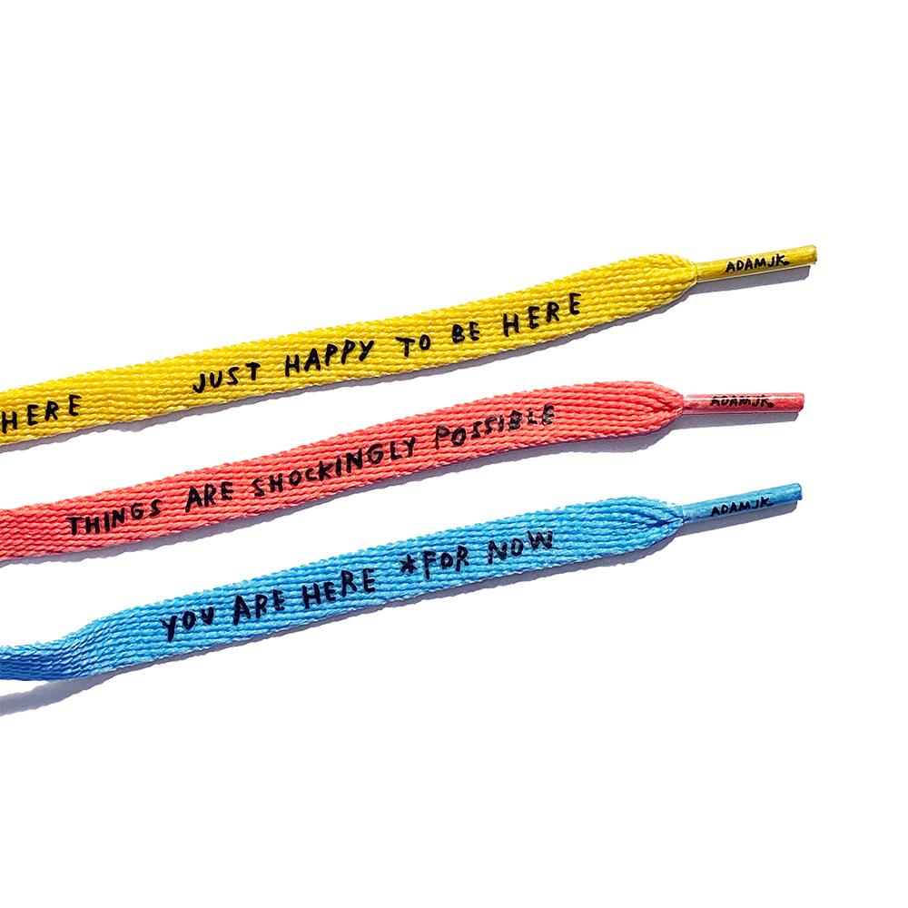 Shoelaces x Adam JK Shoelaces Third Drawer Down USA 