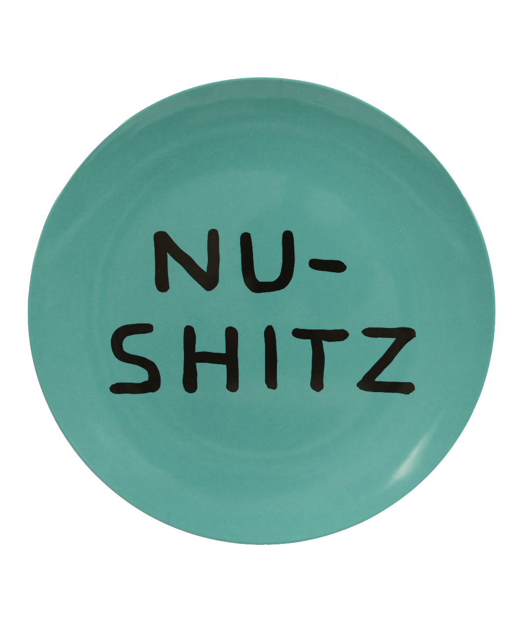 NU-SHITZ Melamine Plate x David Shrigley Tableware Third Drawer Down USA 