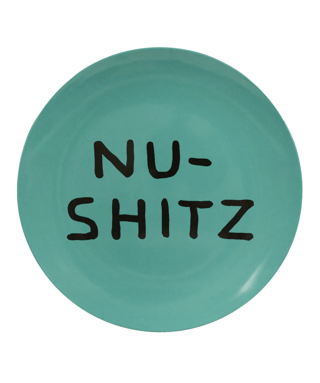NU-SHITZ Melamine Plate x David Shrigley Tableware Third Drawer Down Studio 